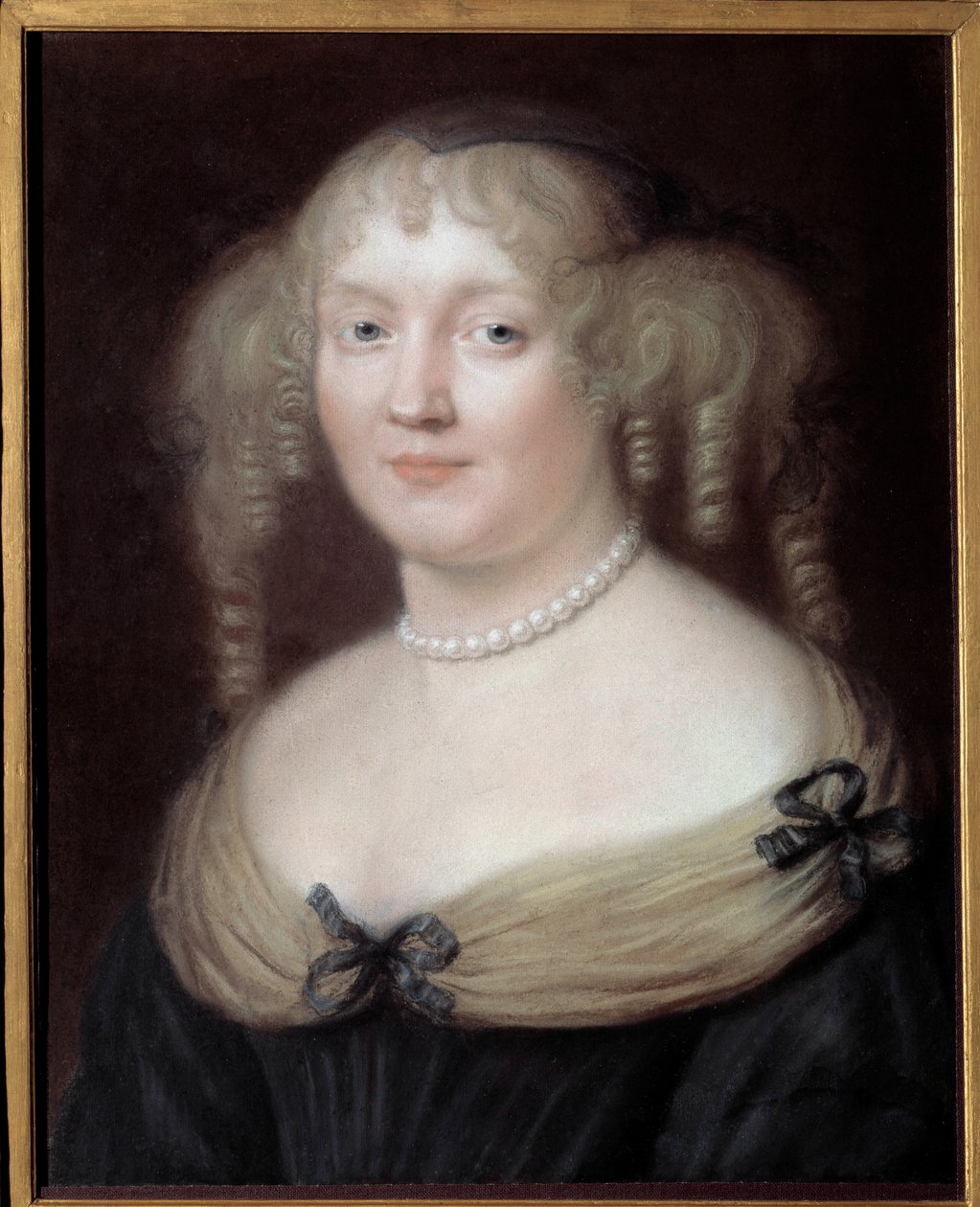 Portrait of Marie de Rabutin-Chantal, Marquise de Sevigne by Robert Nanteuil
