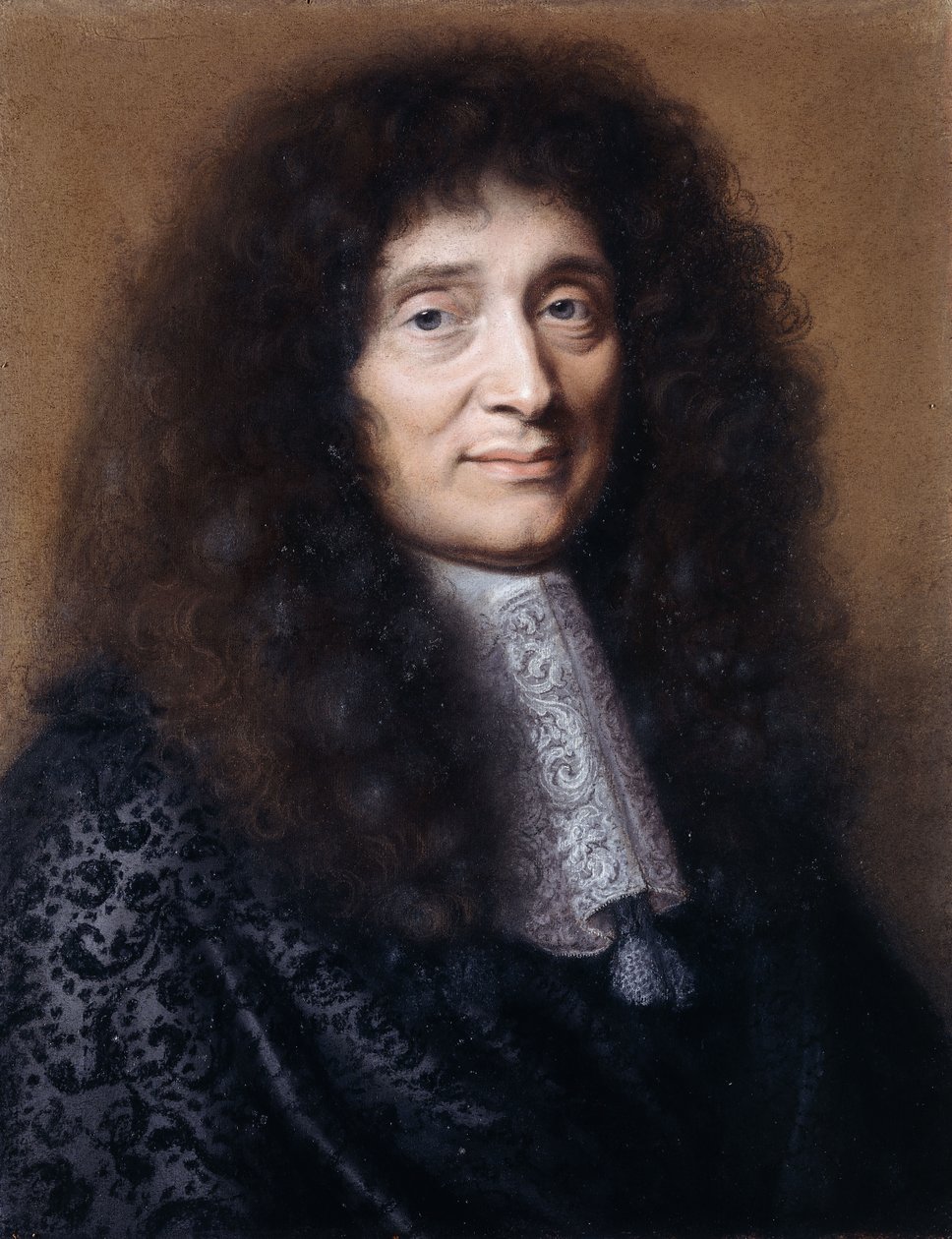 Portrait of Simon Arnauld, Marquis de Pomponne by Robert Nanteuil