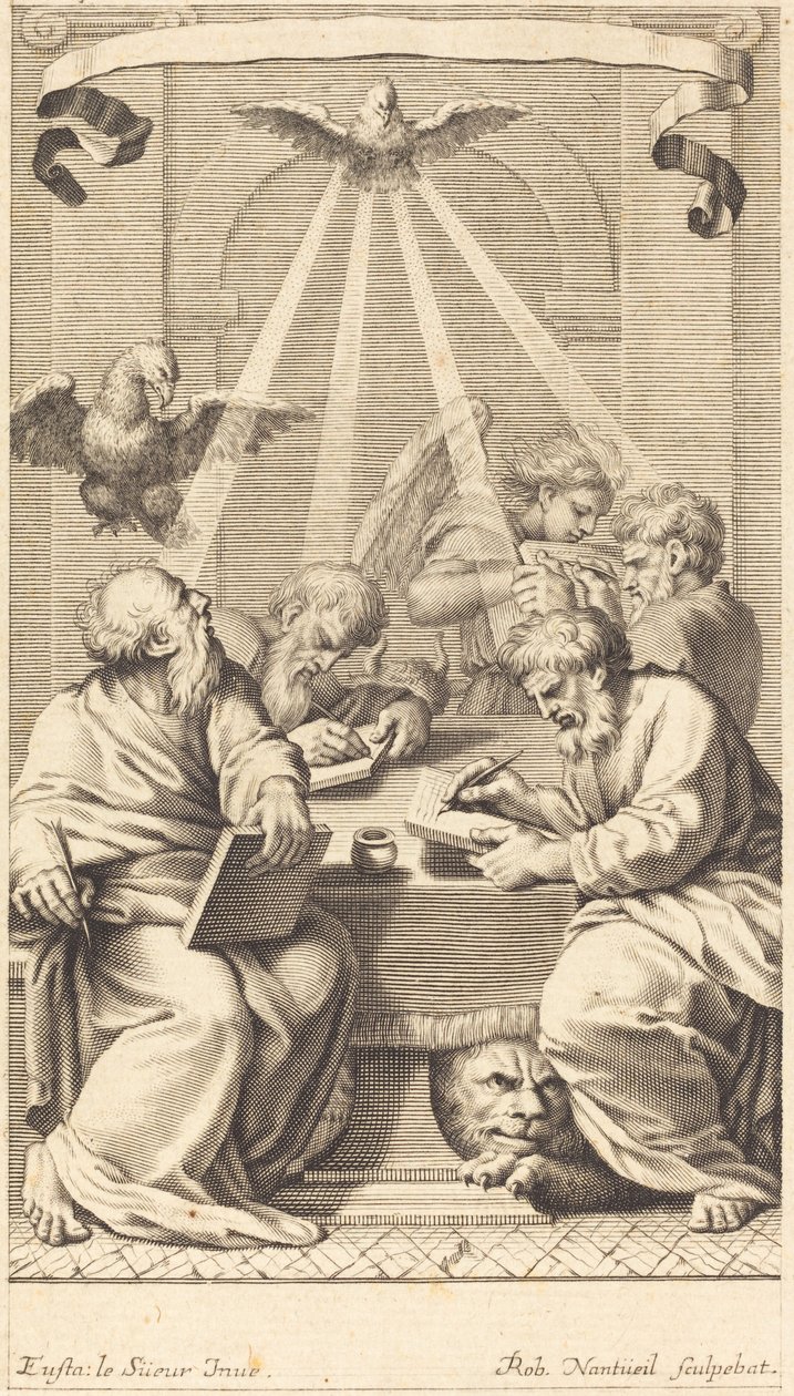 The Four Evangelists by Robert Nanteuil