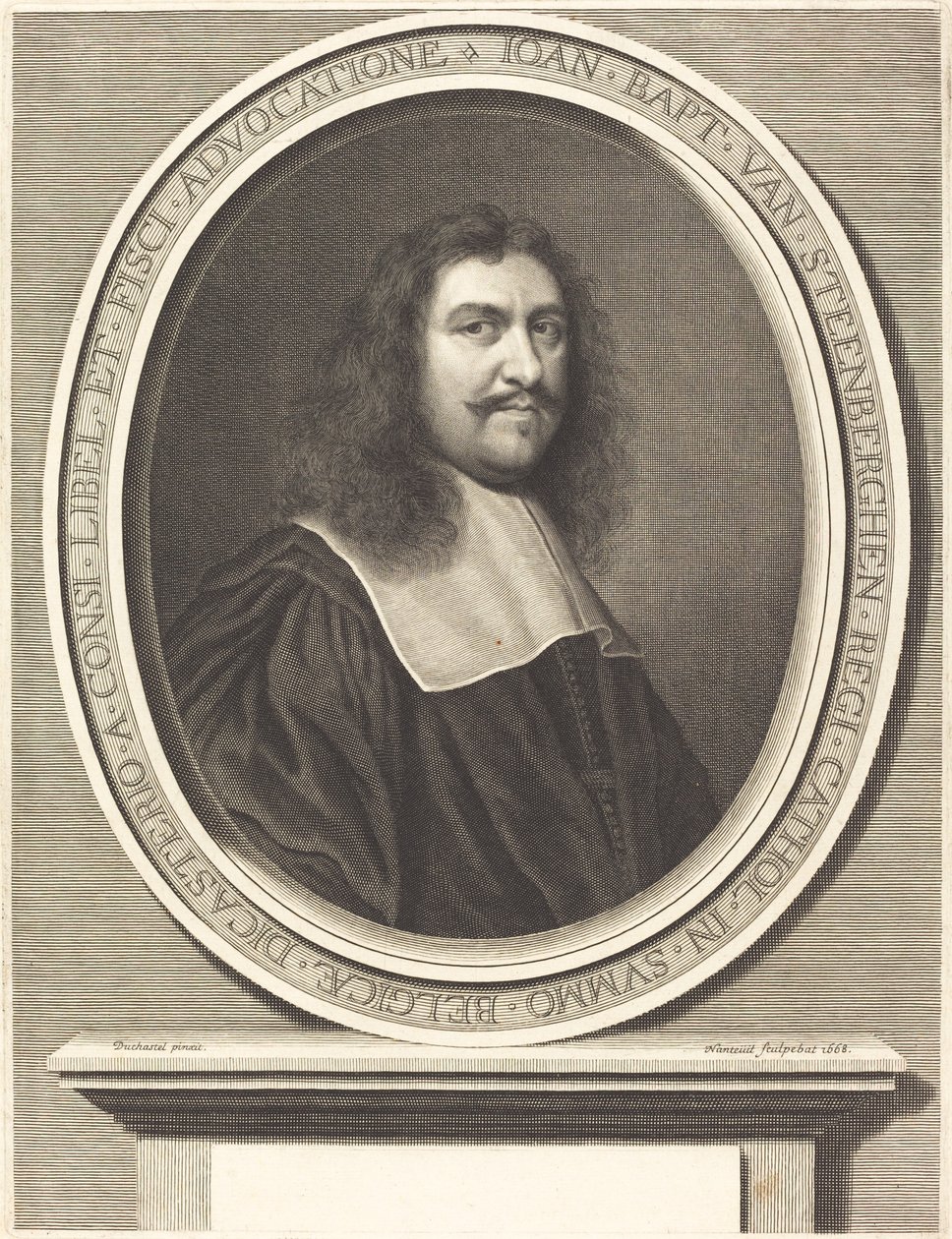 Jean-Baptiste van Steenberghen by Robert Nanteuil after François Duchatel