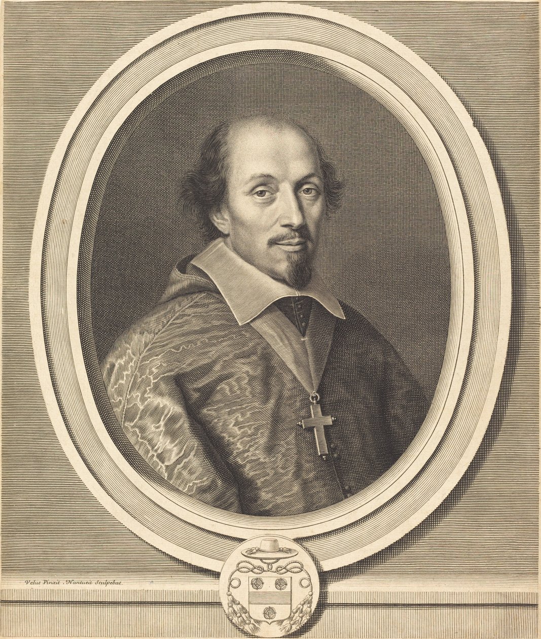Francois Mallier du Houssay by Robert Nanteuil after Velut