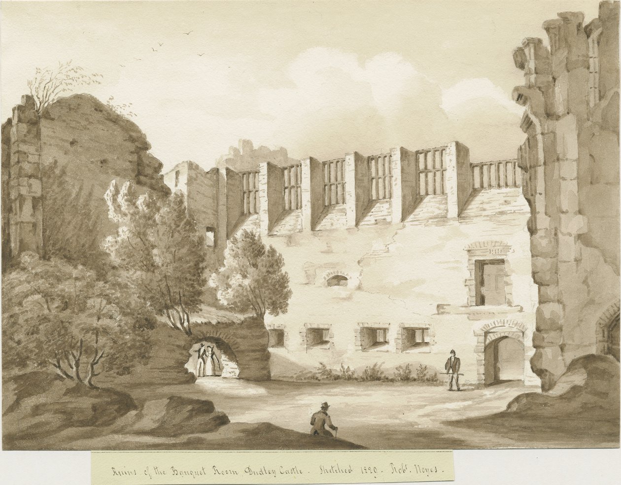 Dudley Castle - The Keep by Robert Noyes