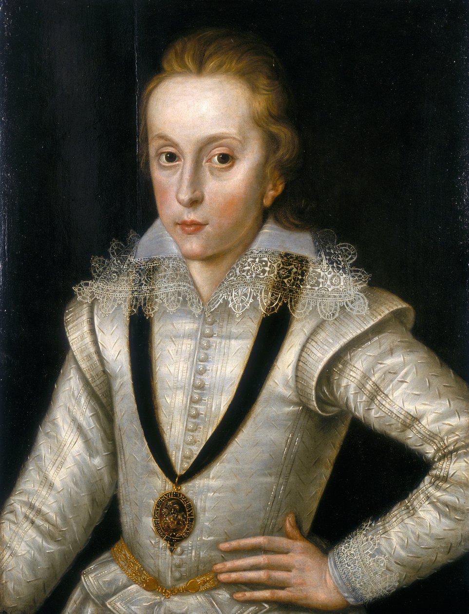 Portrait of Henry Frederick, Prince of Wales by Robert Peake I