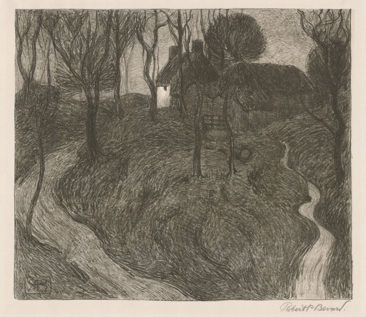 A Lonely Farm by Robert Polhill Bevan