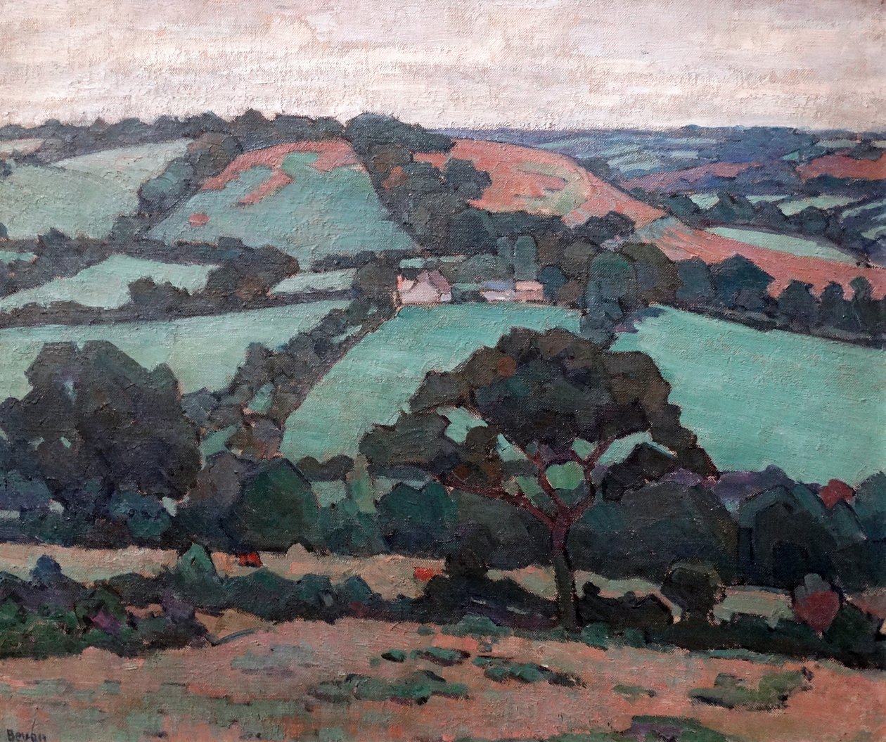 Brimley Hill, Devon by Robert Polhill Bevan