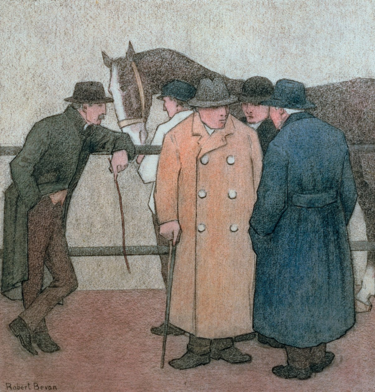 The Horse Dealers by Robert Polhill Bevan