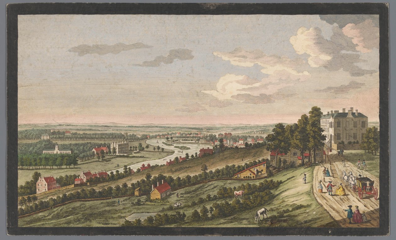 View of the City of Richmond on the River Thames (The Thames) by Robert Sayer