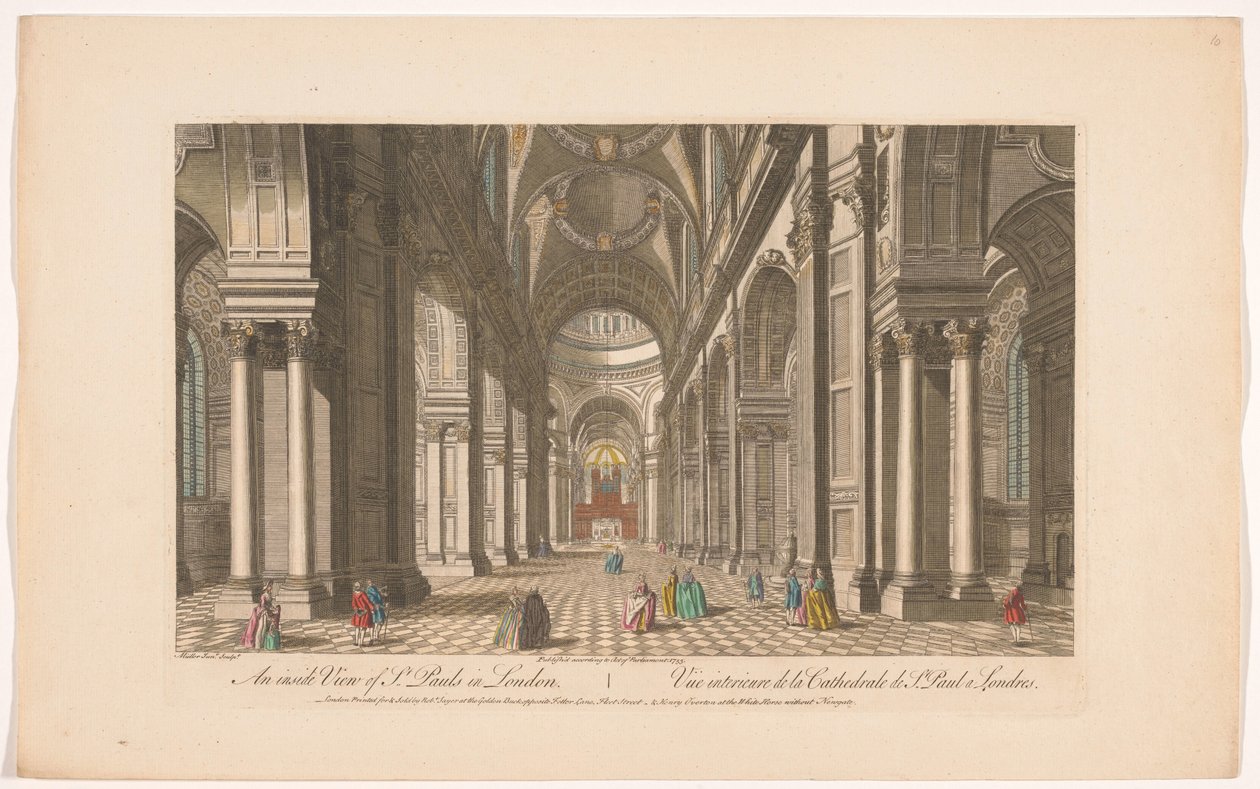 View of the Interior of Saint Paul