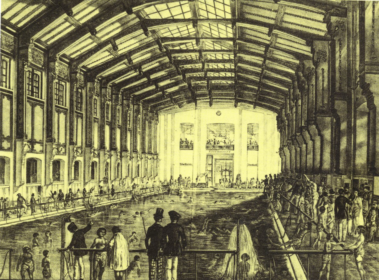 Indoor Swimming Pool and Dancehall Sophienbad, Vienna by Robert Schediwy