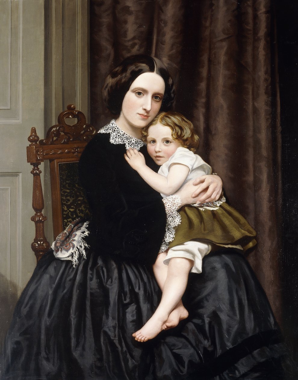 A Mother and Her Child by Robert Scott Tait
