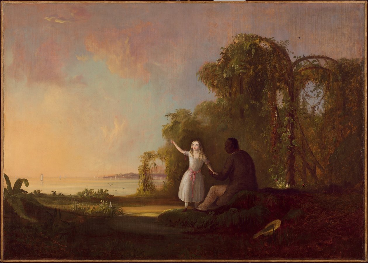 Uncle Tom and Little Eva by Robert Seldon Duncanson