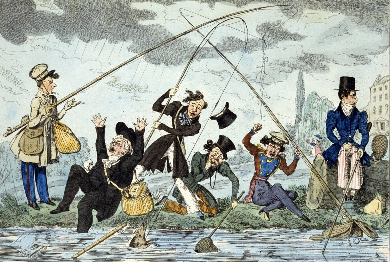 Waltonising or Green-Land Fisherman by Robert Seymour