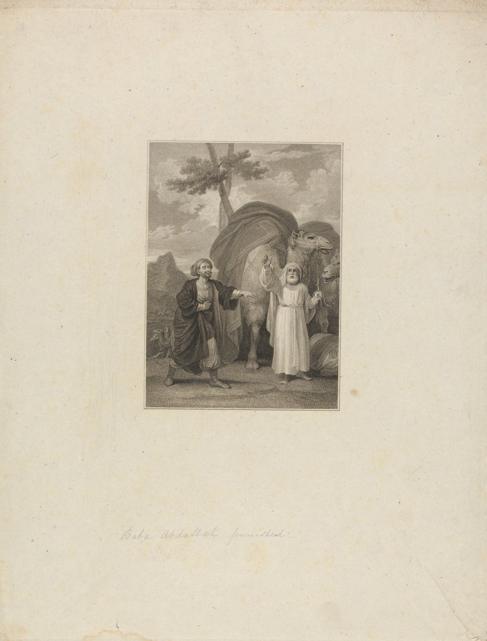 Untitled: Baba Abdallah Punished by Robert Smirke