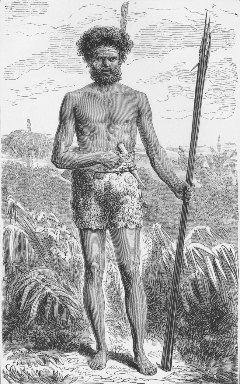 Native of Australia, c1885 by Robert Taylor Pritchett