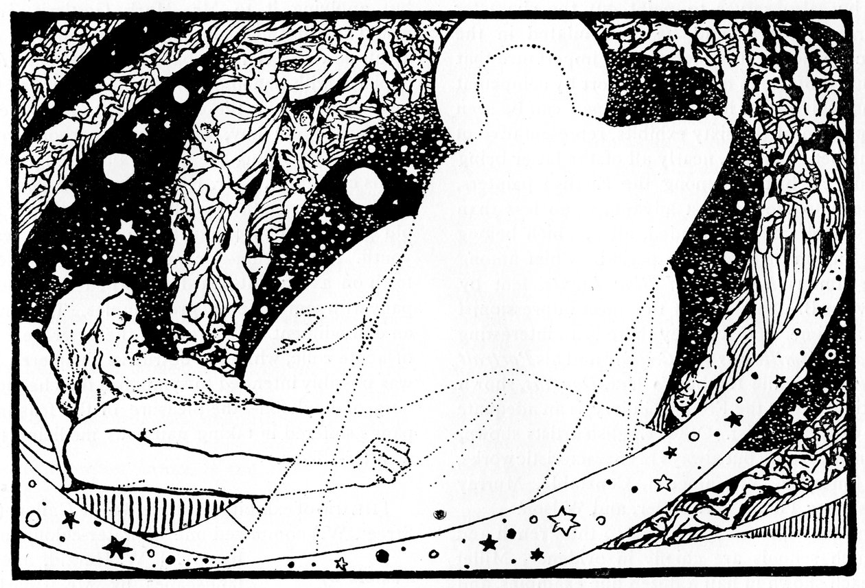 Drawing for the Book of Job by Robert Traill Rose