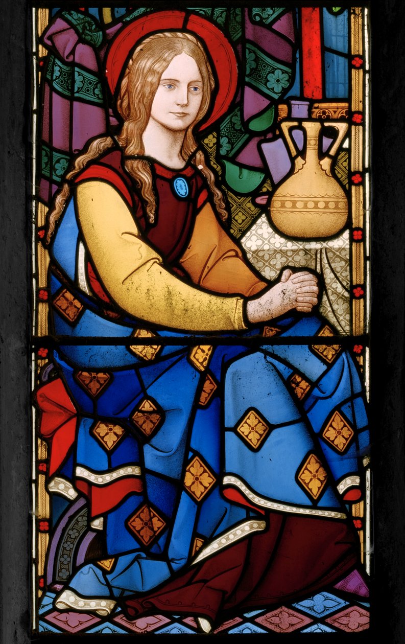 Christ at the house of Martha and Mary (detail) by Robert Turnill Bayne