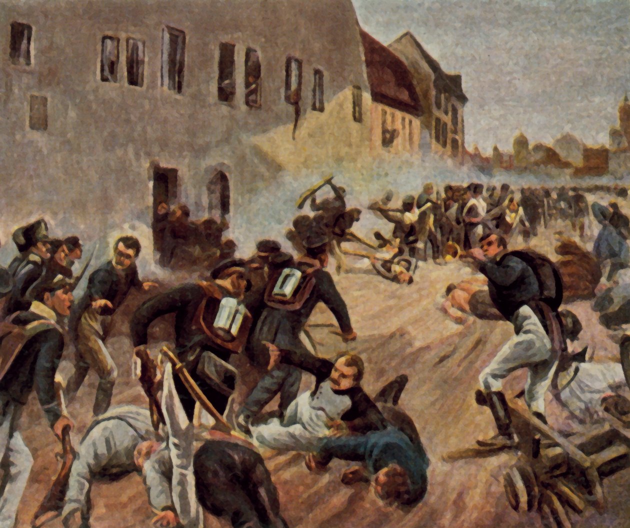Storming of the Grimma Gate by Robert Von Haug
