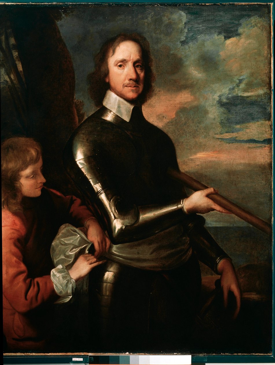 Portrait of Oliver Cromwell by Robert Walker