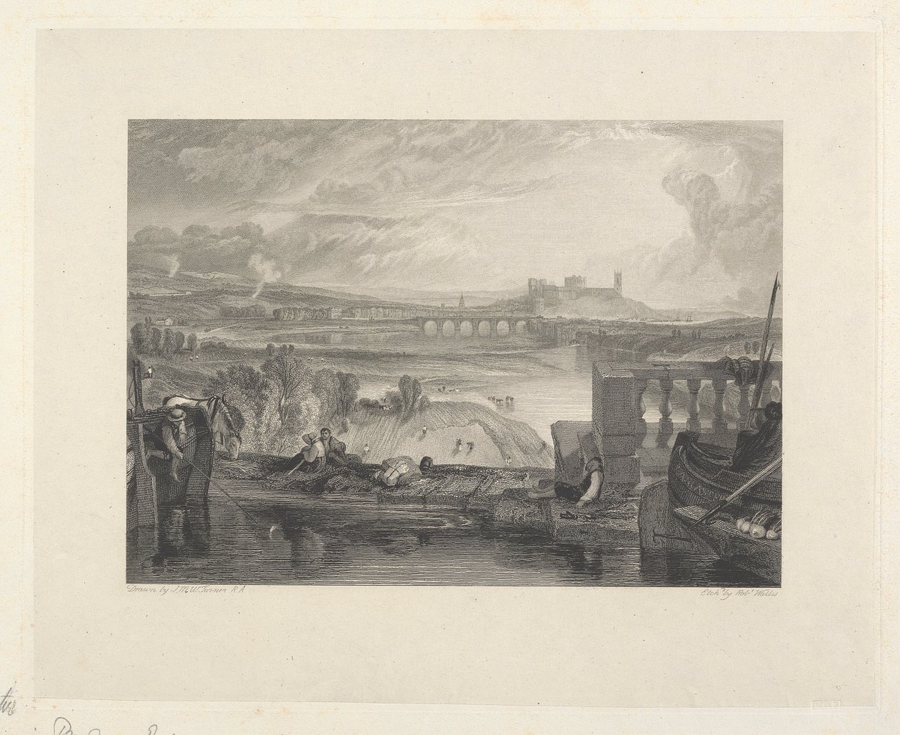 Lancaster from the Aqueduct Bridge by Robert Wallis