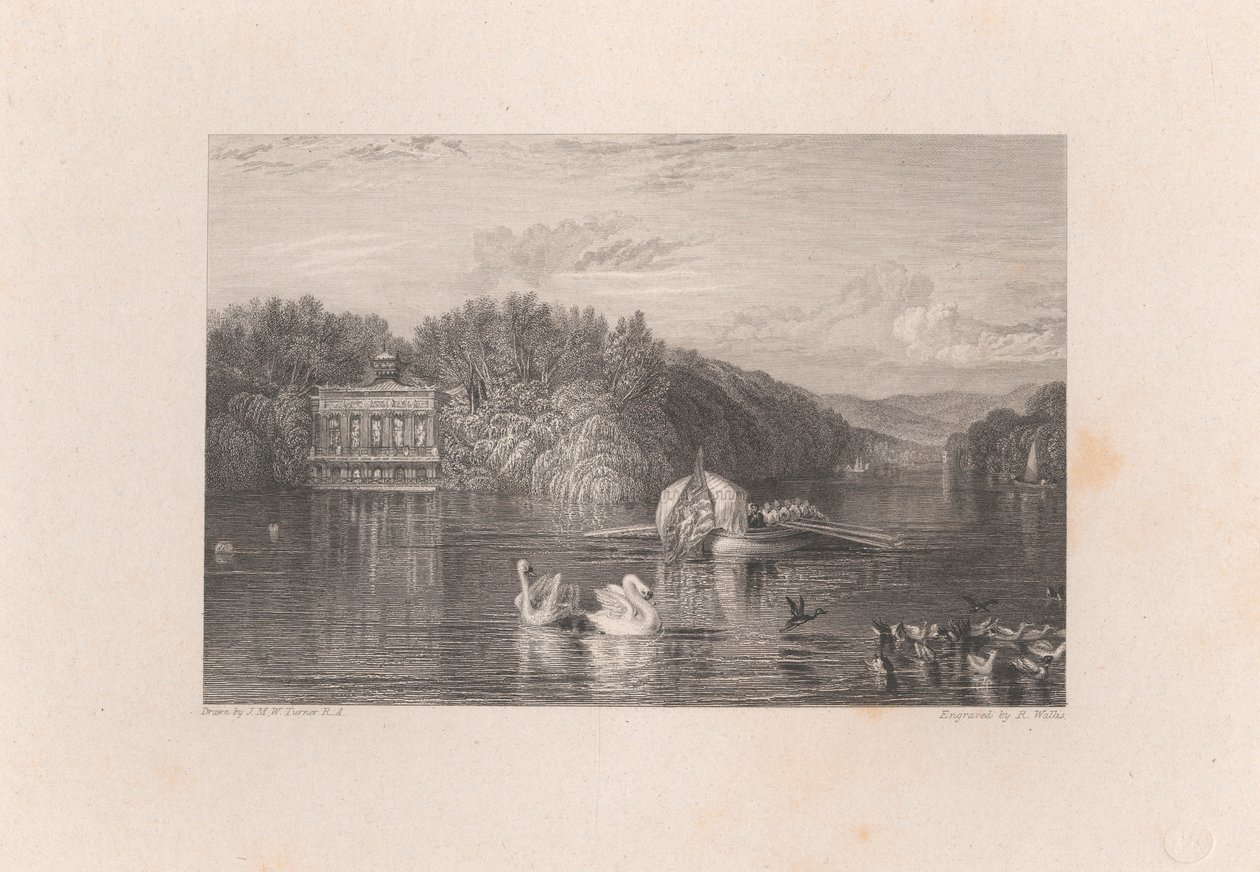 Virginia Water No. 1 by Robert Wallis