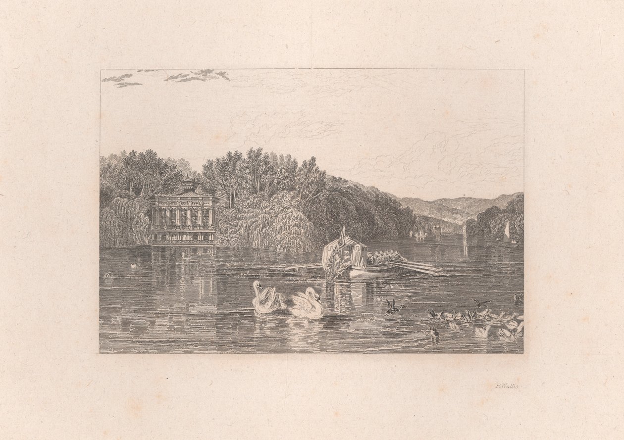 Virginia Water No. 1 by Robert Wallis