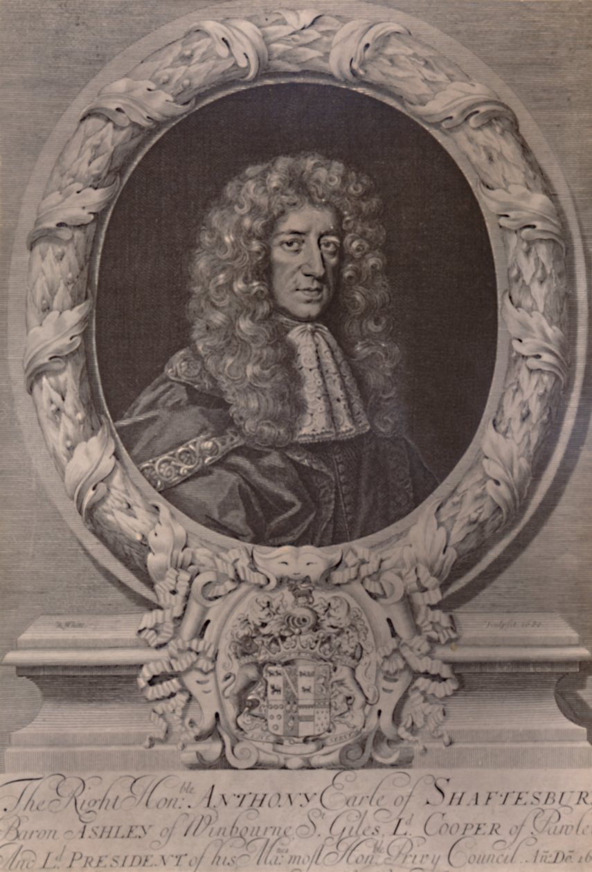 Anthony Ashley Cooper, 1st Earl of Shaftesbury, English statesman by Robert White