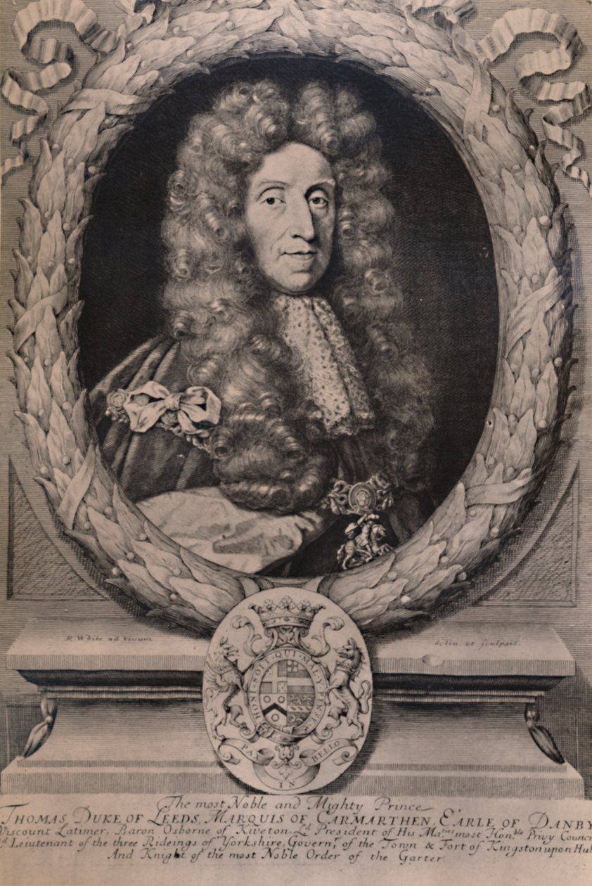 Thomas Osborne, 1st Duke of Leeds, English Statesman by Robert White