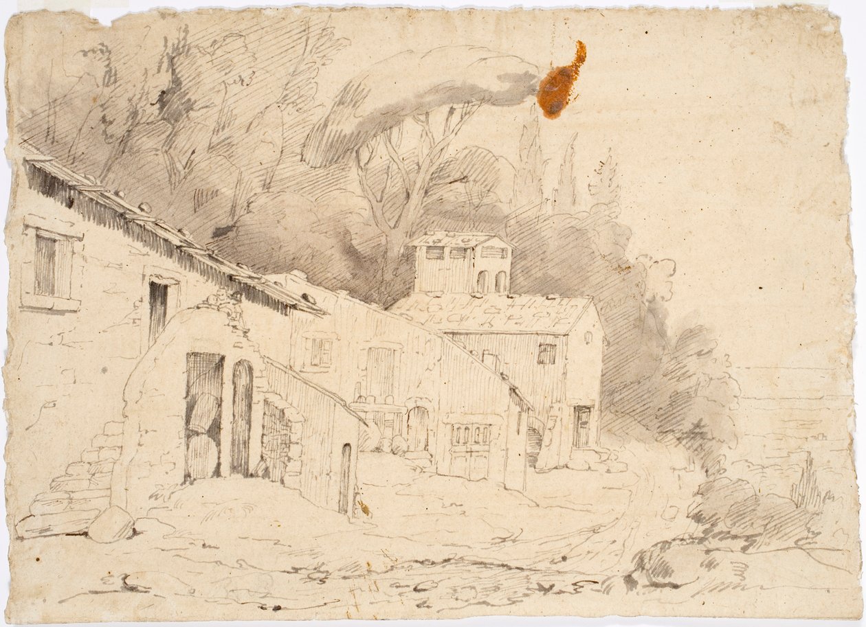 Italian Farmhouse by Robert Wilhelm Ekman