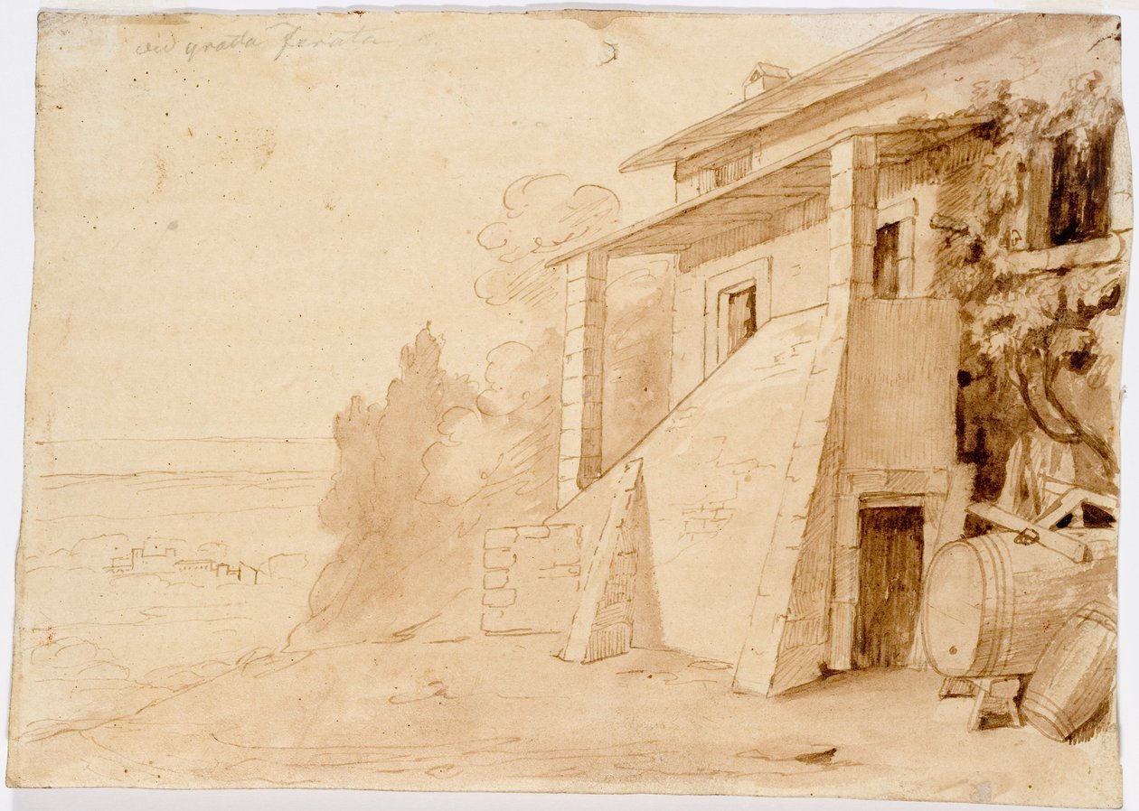 Landscape, Grottaferrata by Robert Wilhelm Ekman