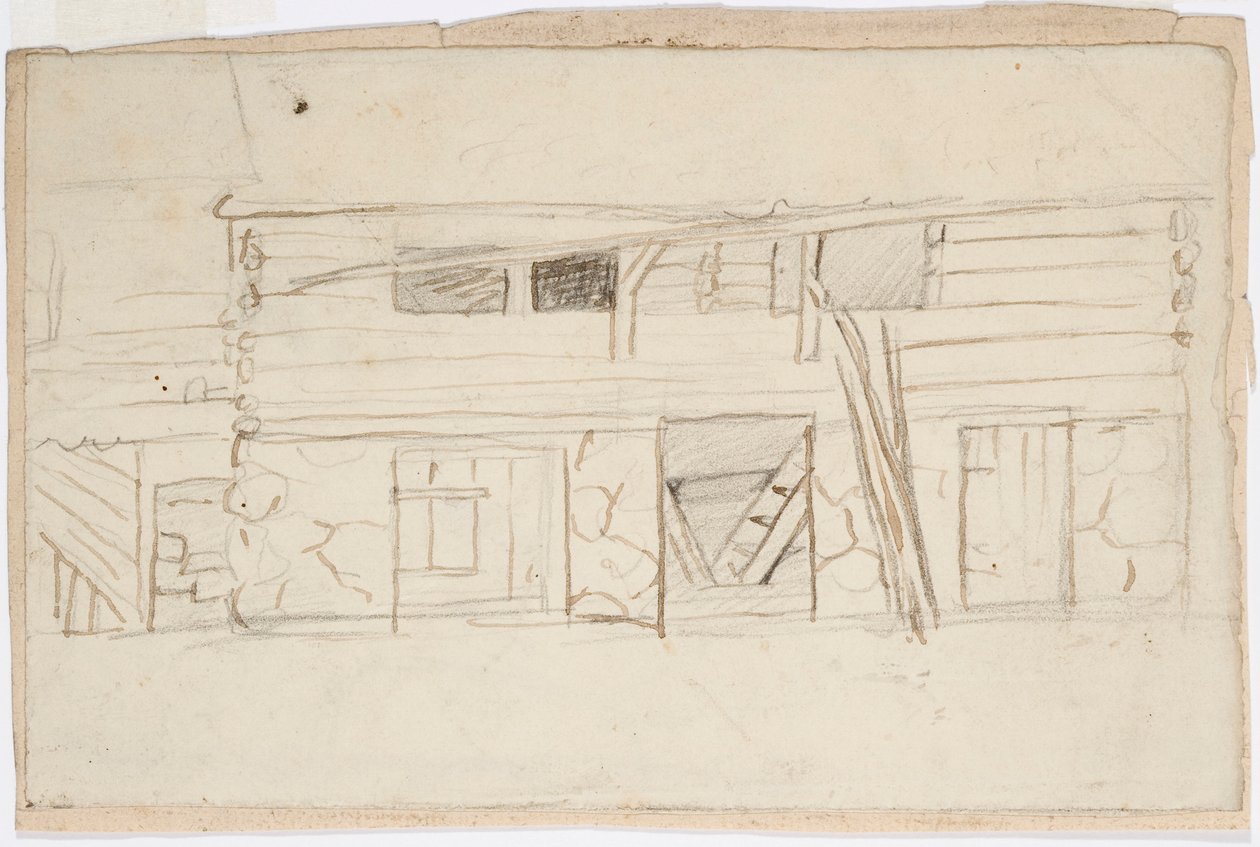Old Loft by Robert Wilhelm Ekman