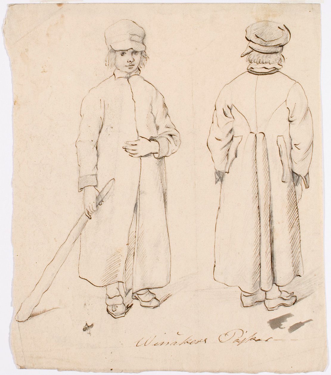 Winåker Boy in Folk Costume by Robert Wilhelm Ekman