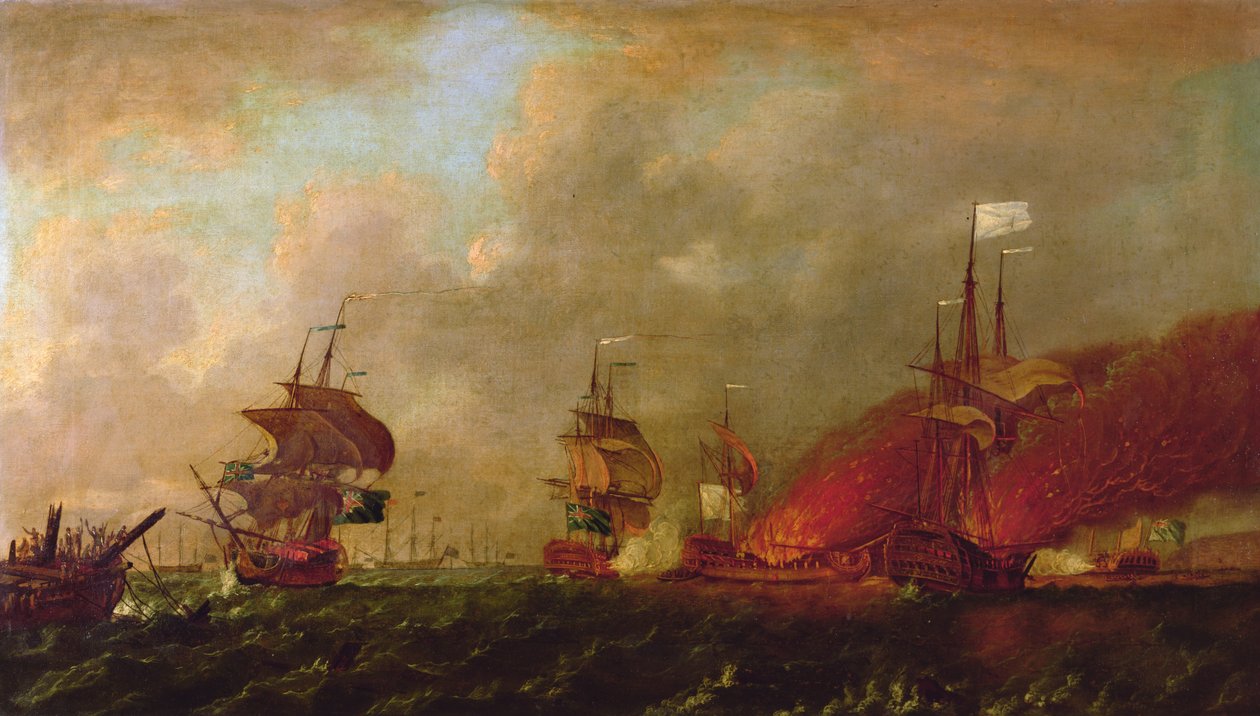 Lord Howe and the Comte d