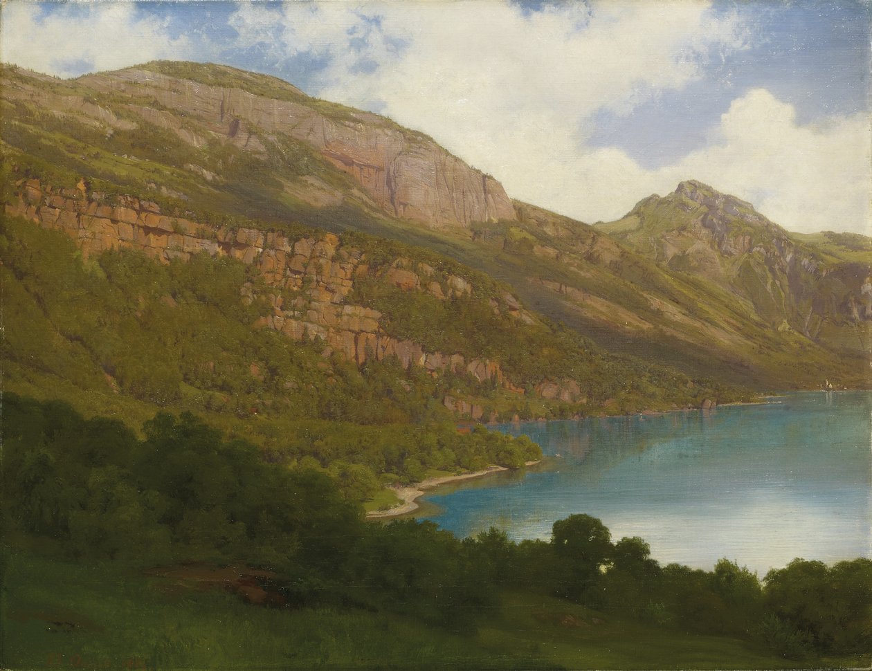 View from the Rigi Overlooking Lake Lucerne by Robert Zund
