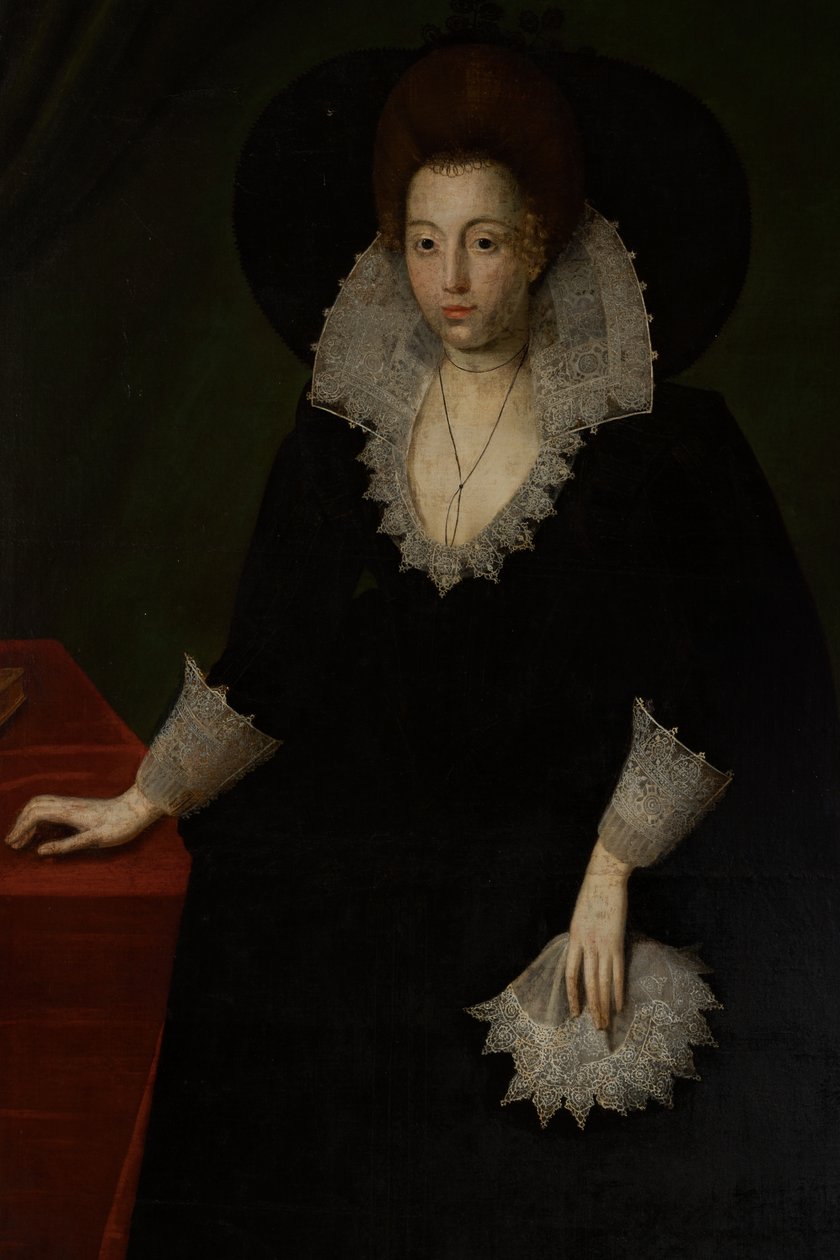 Frances Walsingham, wife of Sir Philip Sidney (c.1570-1632) by Robert the Elder (attr. to) Peake