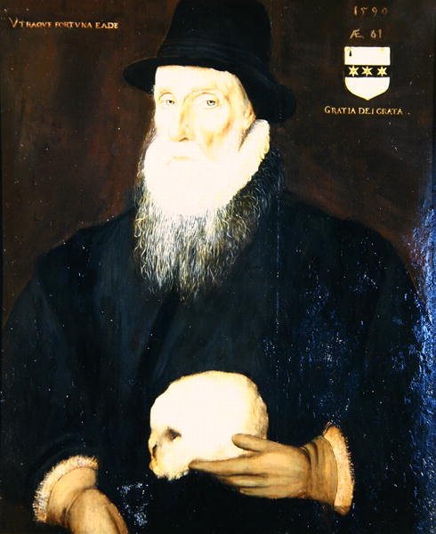 Sir Edward Grimston (1529-1610) as an Old Man by Robert the Elder Peake