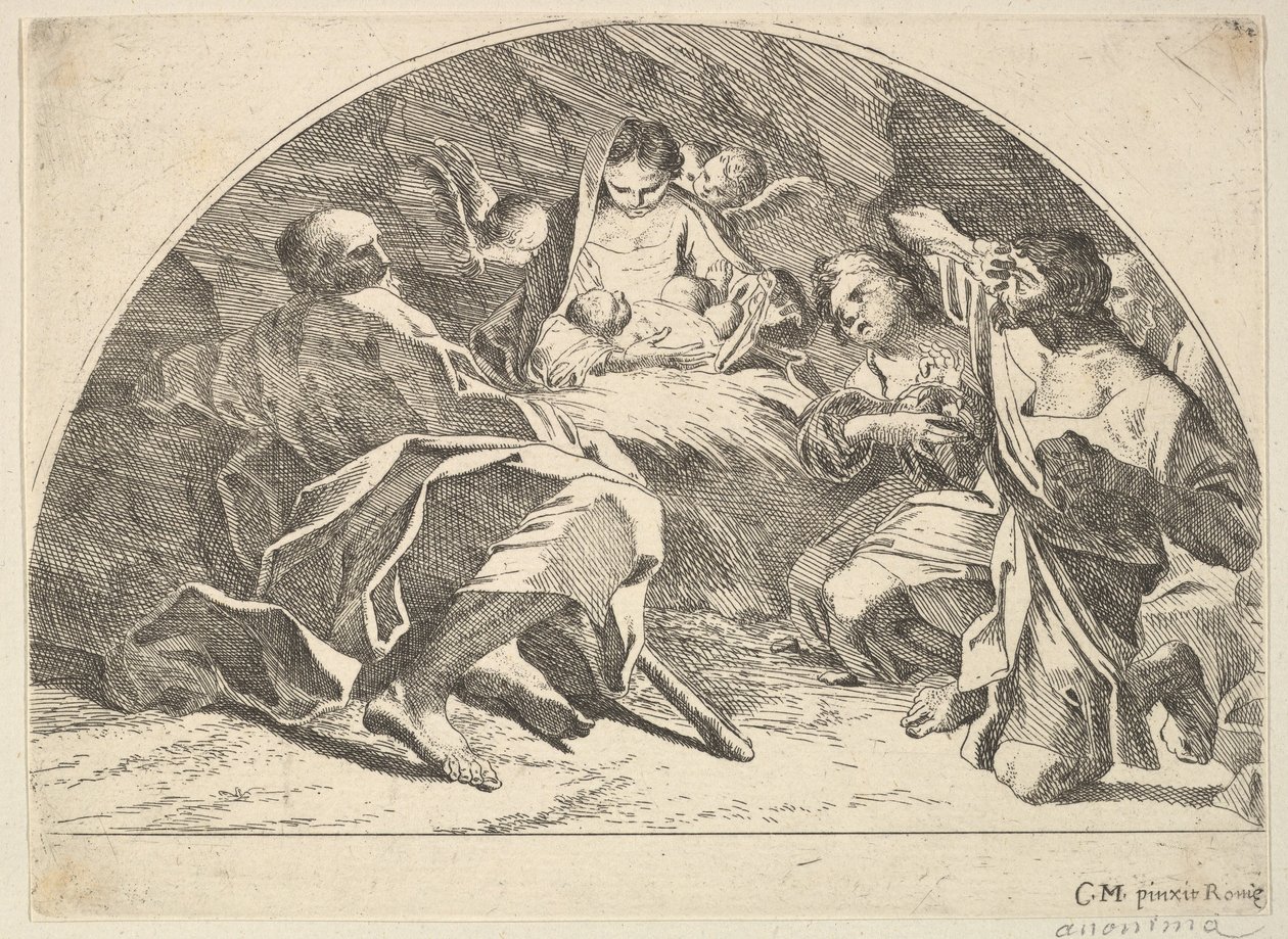 Nativity, 1680-1743 by Robert van Audenaerde