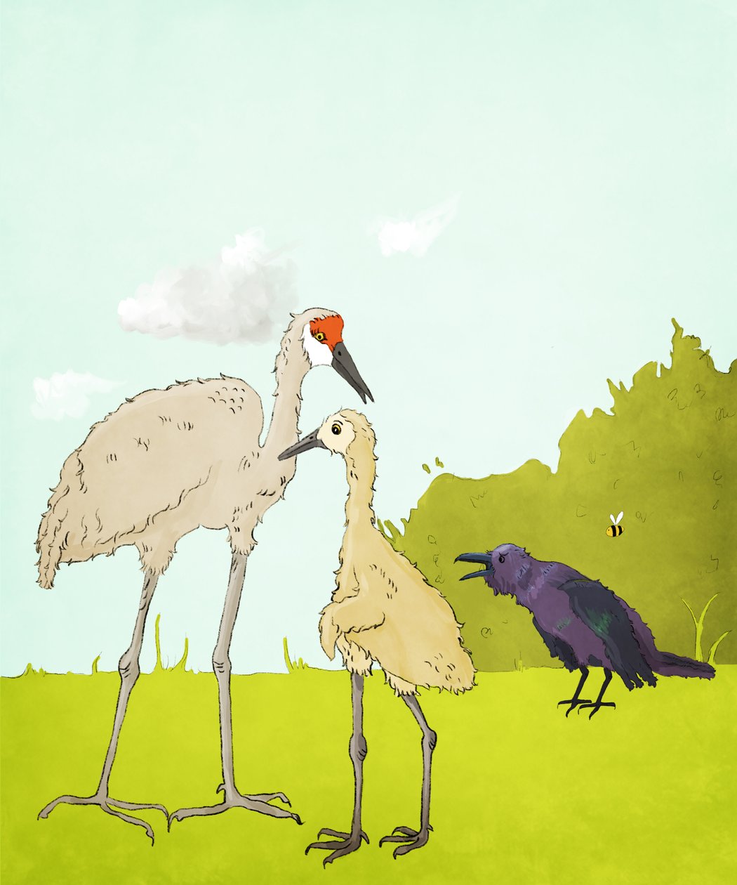 Gus Gus And The Corvid by Roberta Murray