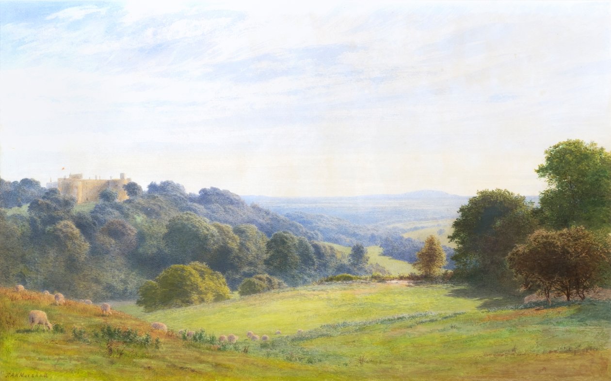 Chirk Castle, Clwyd by Roberto Angelo Kittermaster Marshall