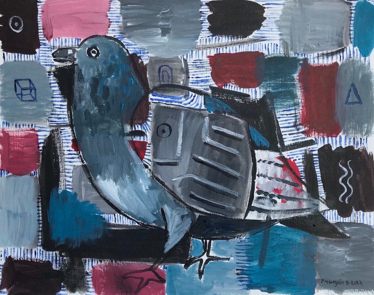 Pigeon Tales, c.2022 by Roberto Munguia