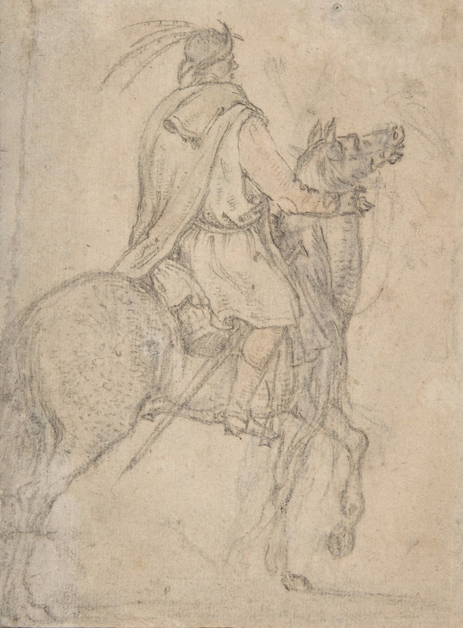 A Hungarian Horseman, late 16th-mid 17th century by Roelandt Savery