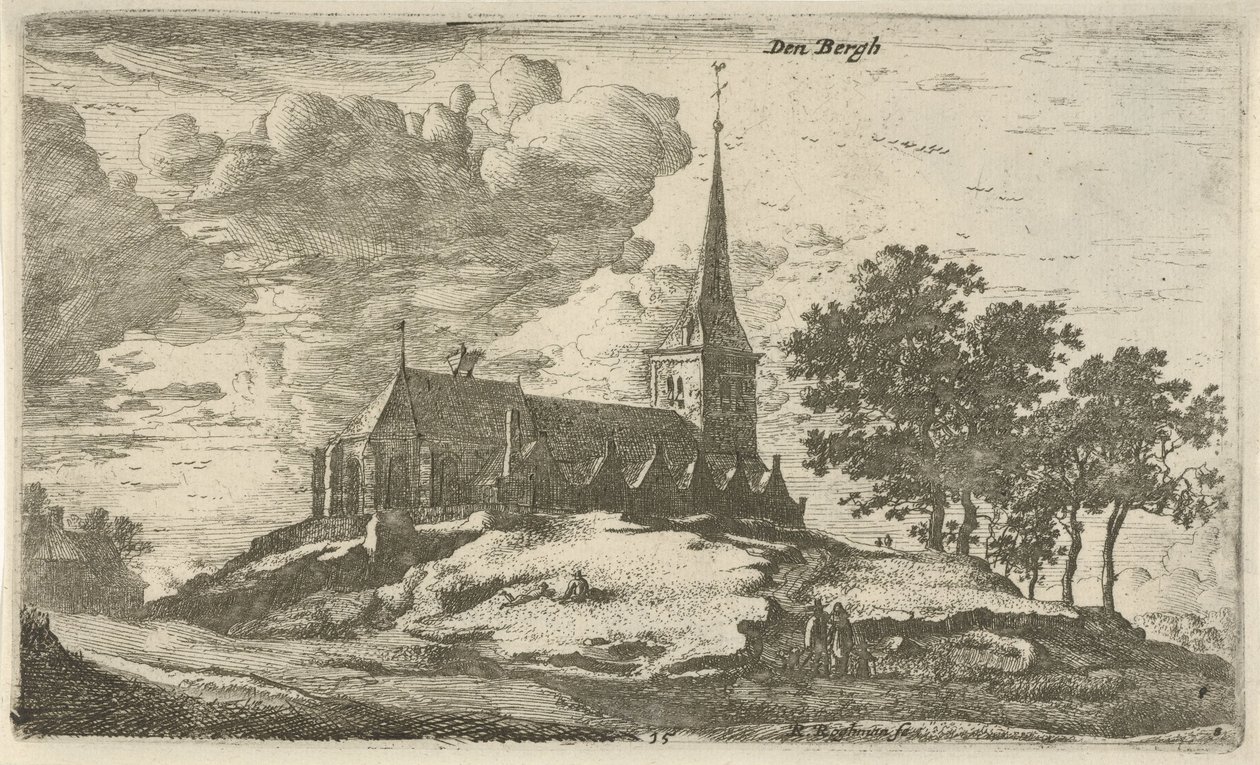 Church in Nederhorst den Berg by Roelant Roghman