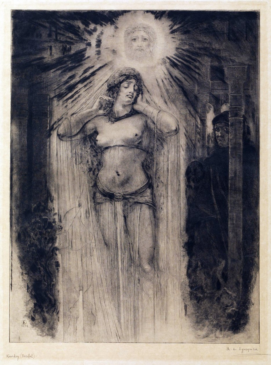 Kundry by Rogelio Egusquiza