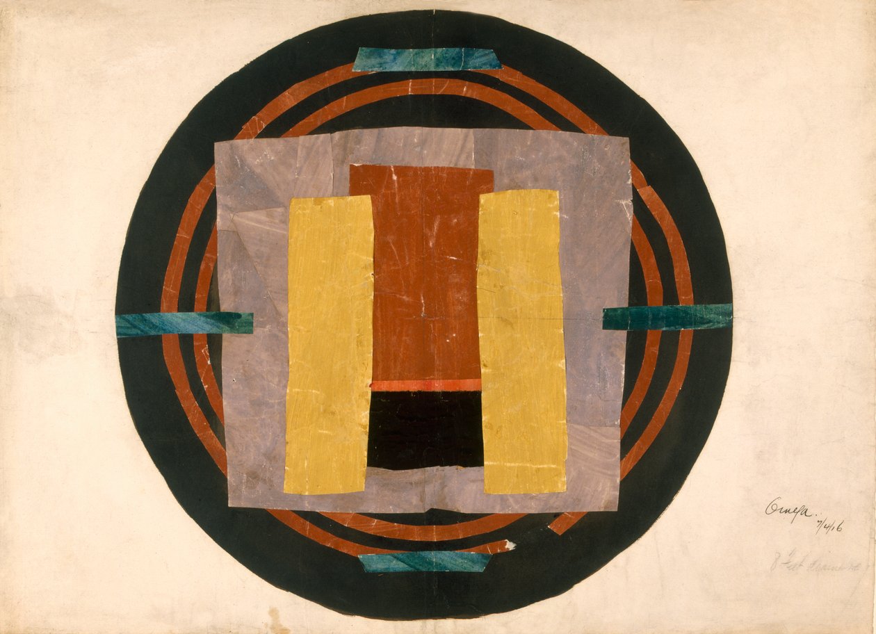 Circular Design for a Rug, 1916 by Roger Eliot Fry