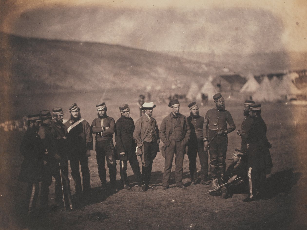 Major Adolphus William Desart Burton and Officers of the 5th (The Princess Charlotte