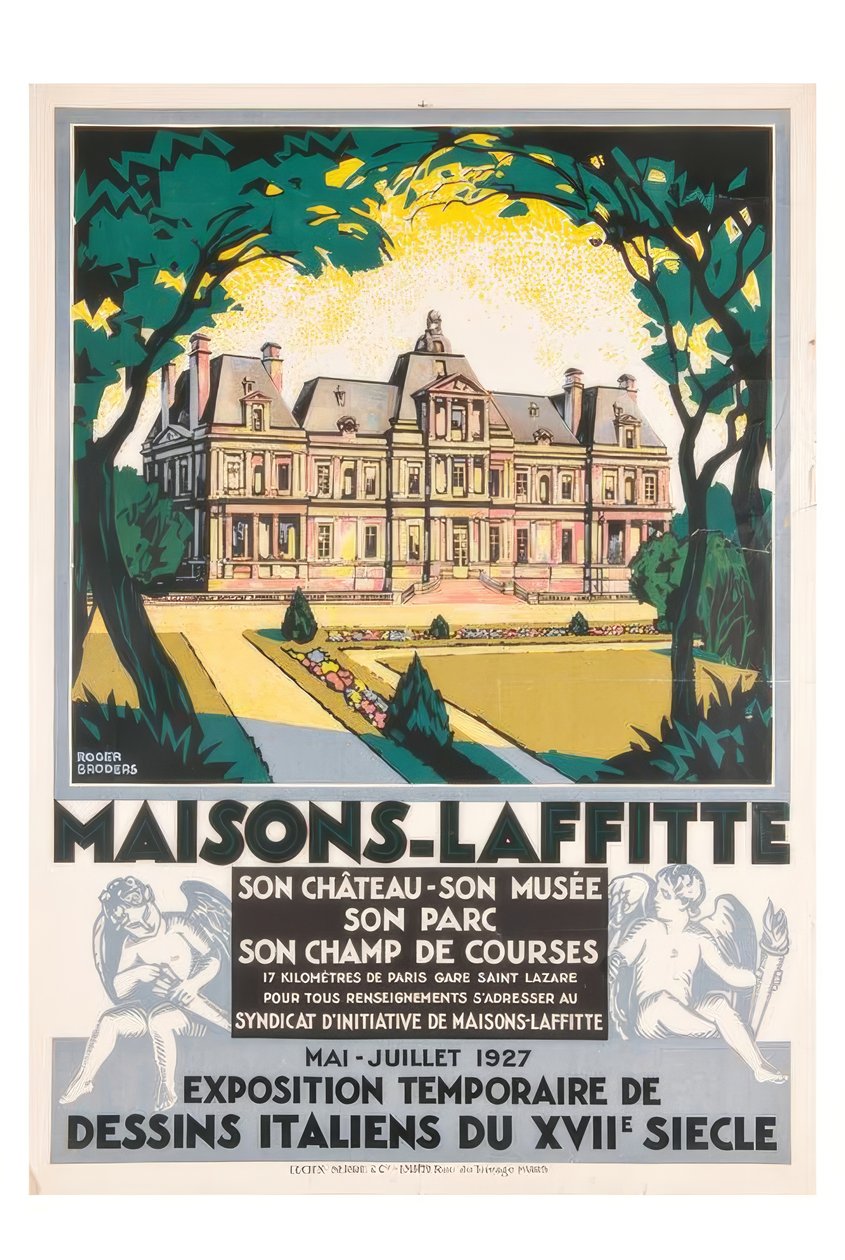 Maisons-Laffitte, temporary exhibition of 17th-century Italian drawings by Roger Broders