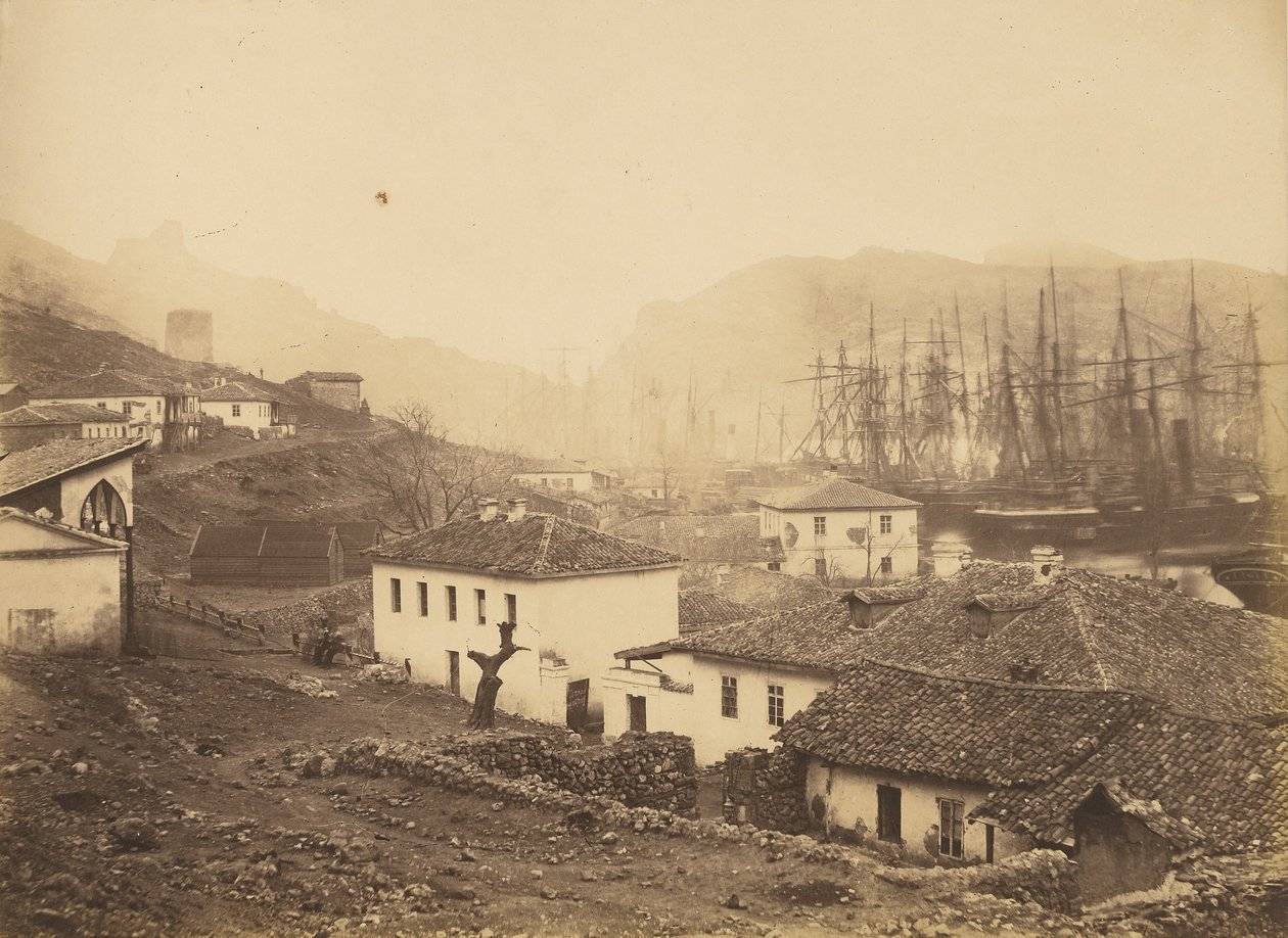 Balaklava, Looking Seawards by Roger Fenton