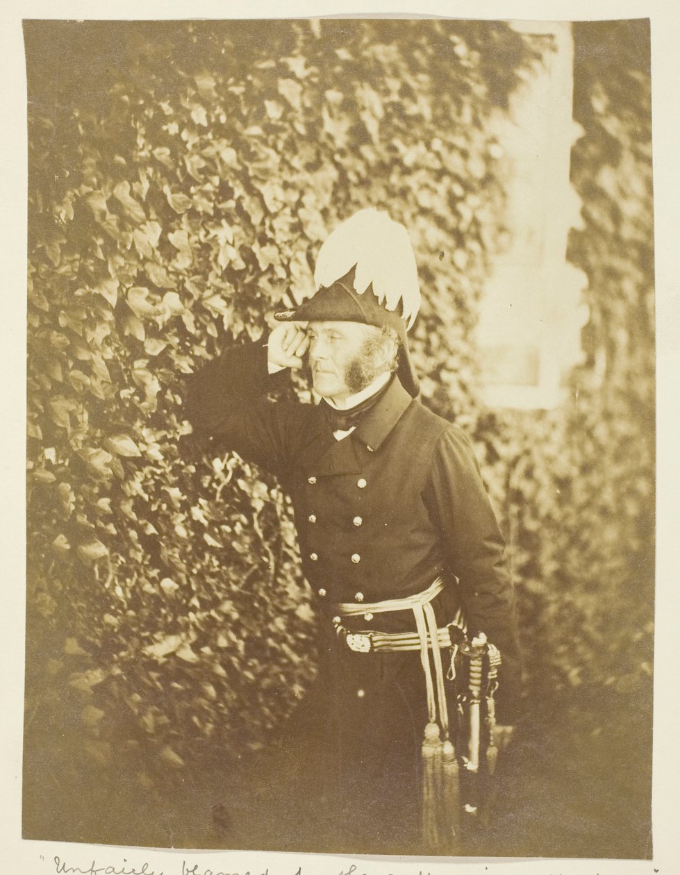 Jas. B.B. Estcourt (1802-1855) General, Taken at the Crimea Shortly Before His Death by Roger Fenton