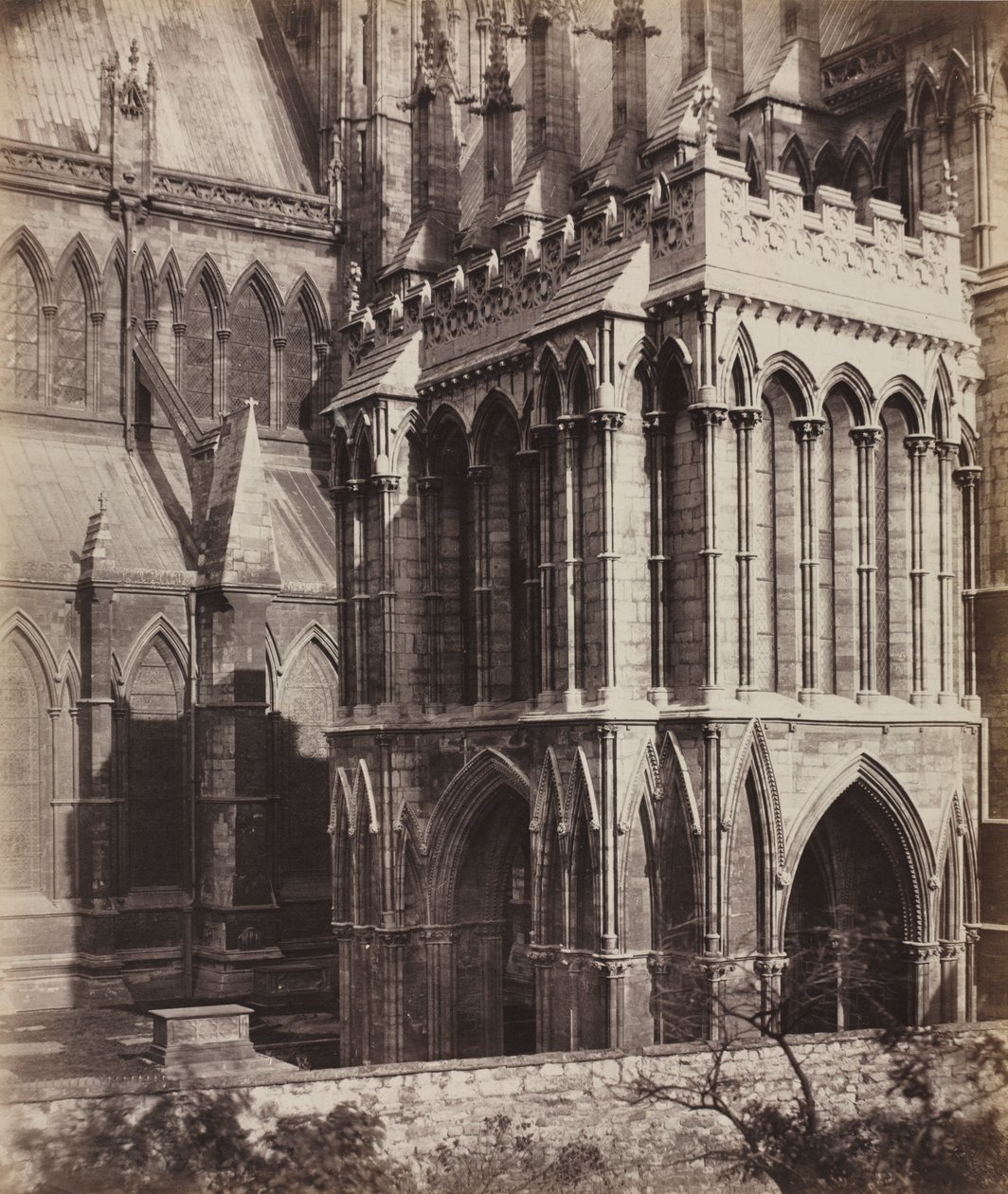 Lincoln Cathedral: The Galilee Porch by Roger Fenton