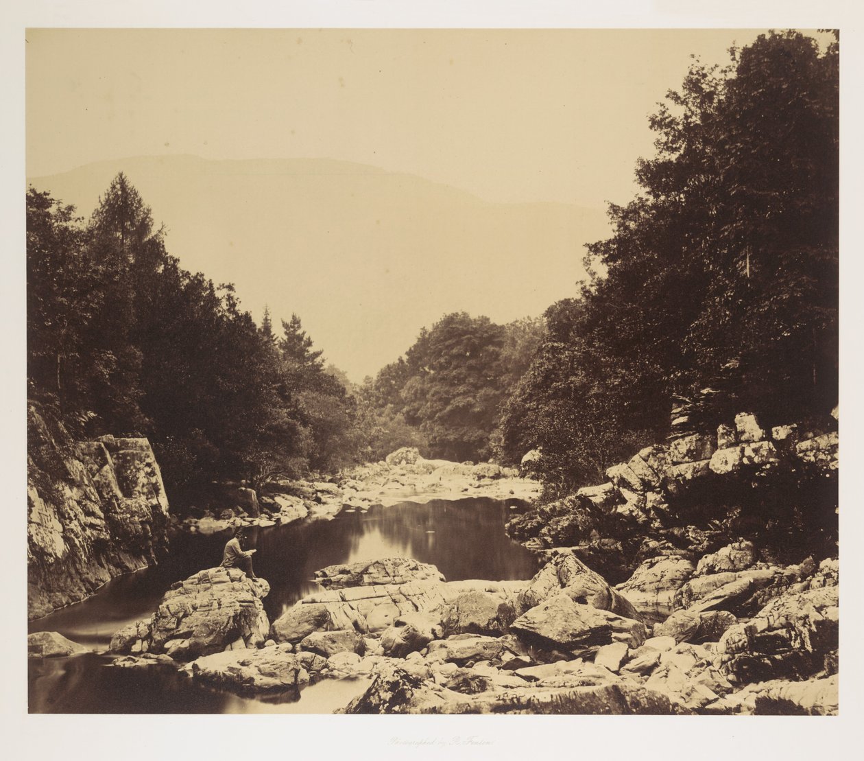 On the Llugwy, near Bettws-y-Coed by Roger Fenton
