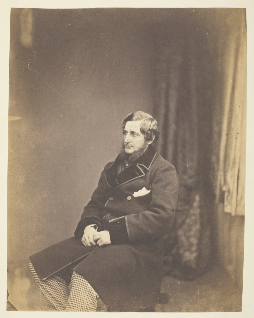 Sir J. Montagu Steele (1820-1890), Military Secretary, Crimea by Roger Fenton